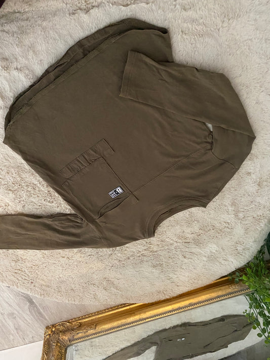 T-shirt kaki à poche Zara 6 ans