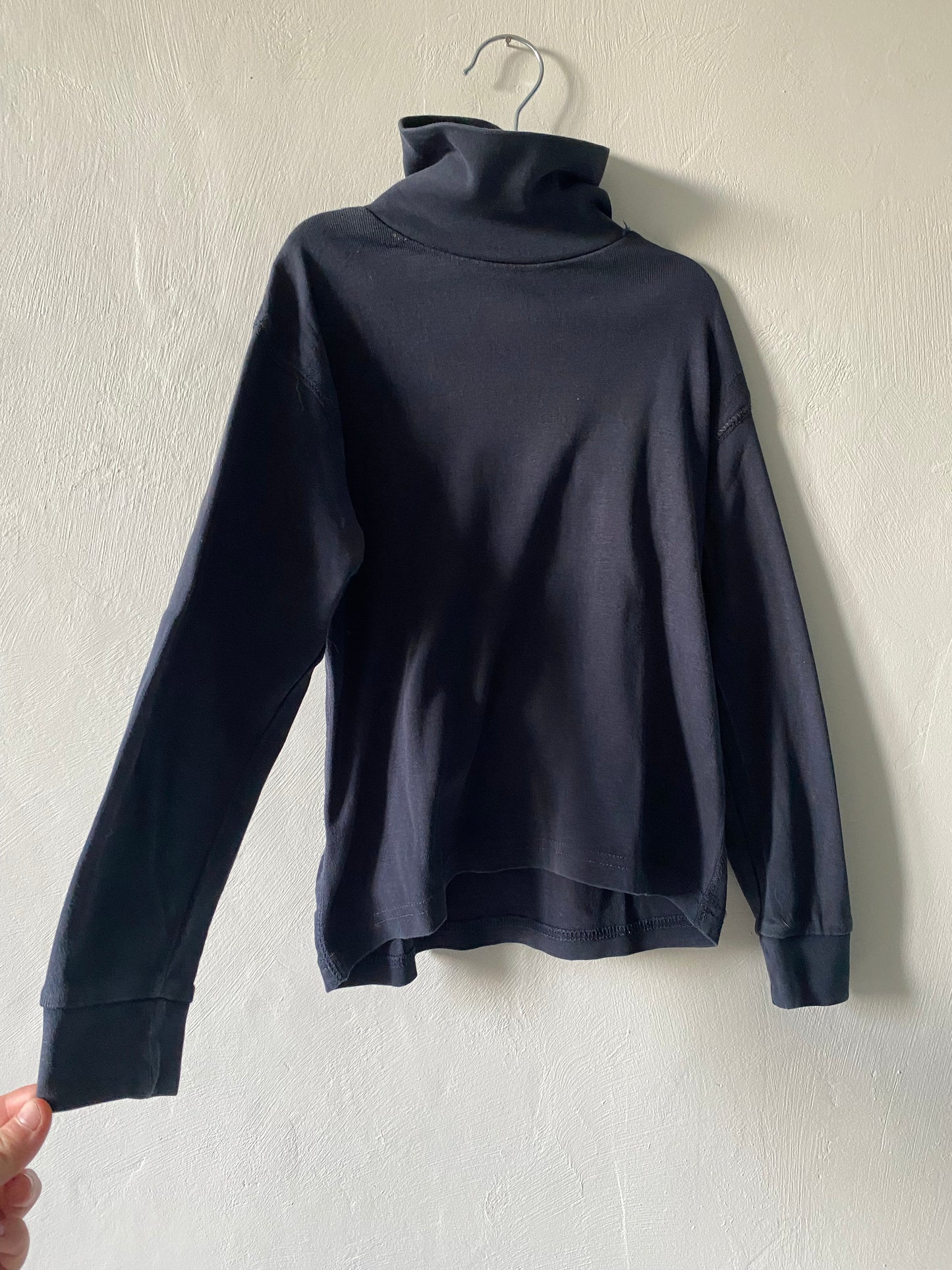 Sous-pull col roulé bleu marine Kiabi - 7/8 ans