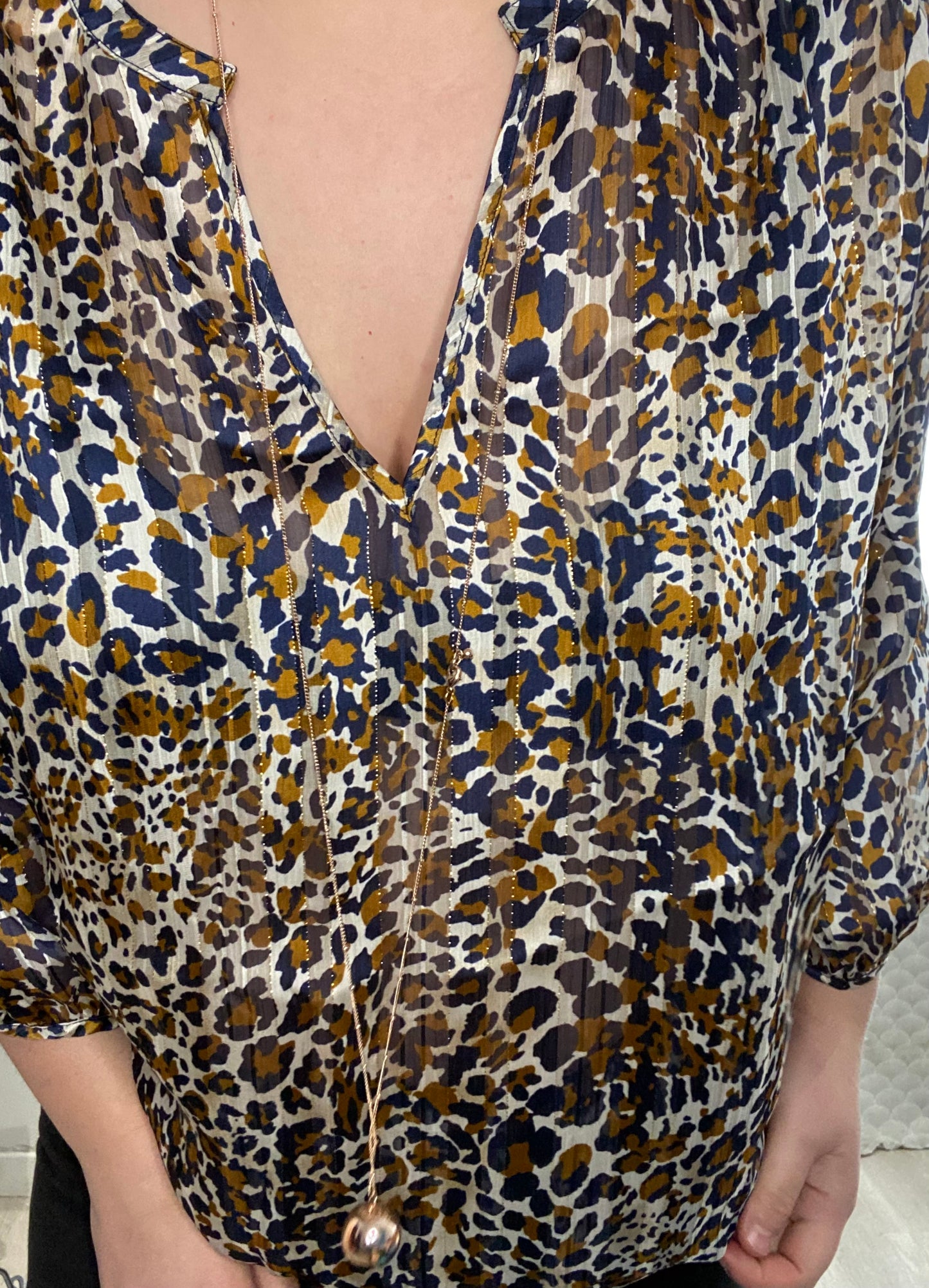 Blouse léopard 40