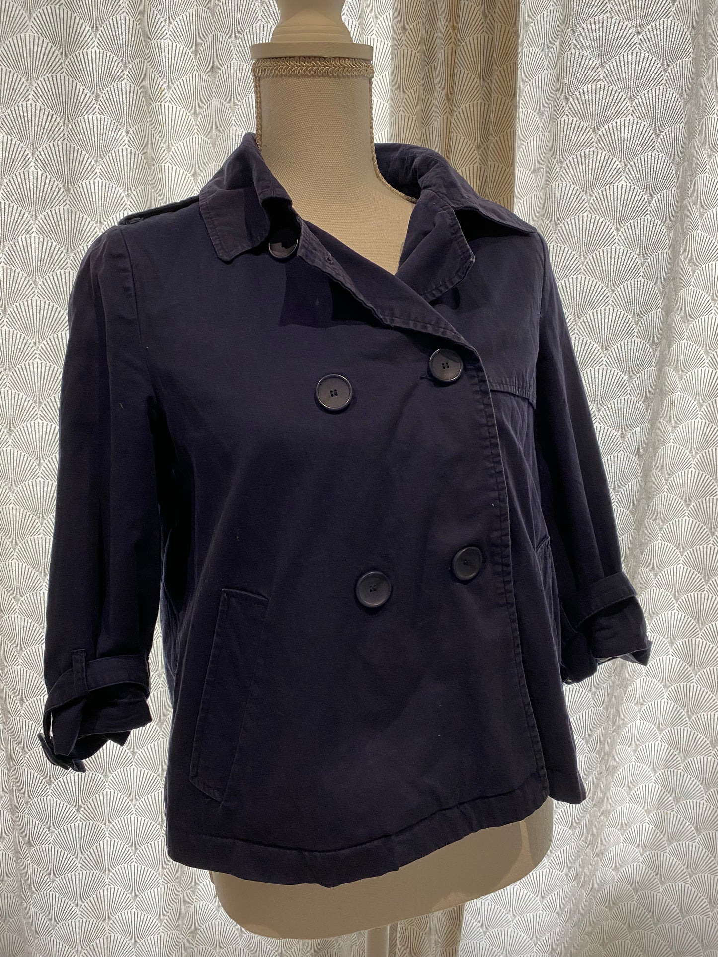 Veste bleue à boutons LA CITY – Taille 38 (correspond à 36/38) 💙✨