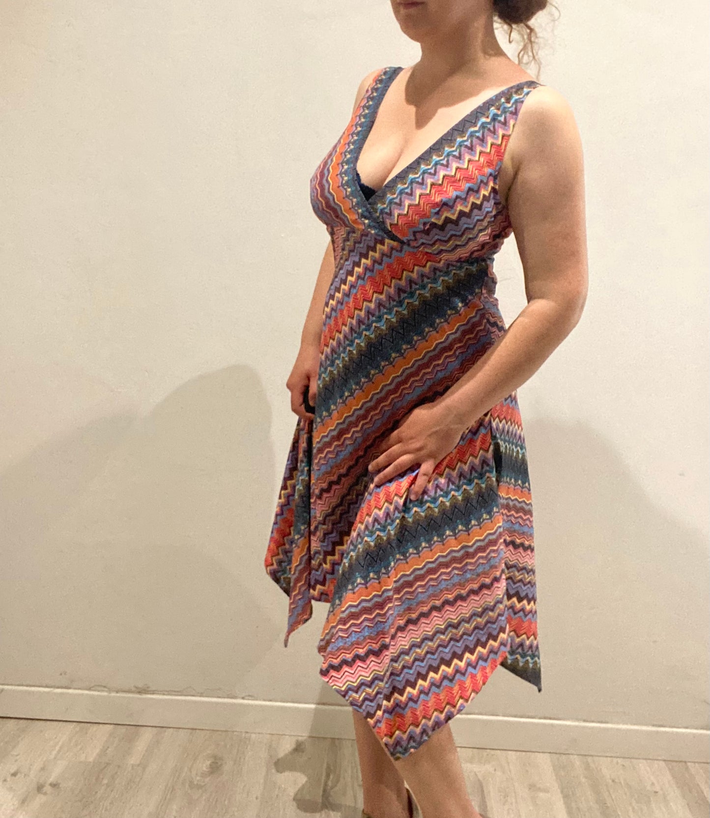 Robe multicolore L