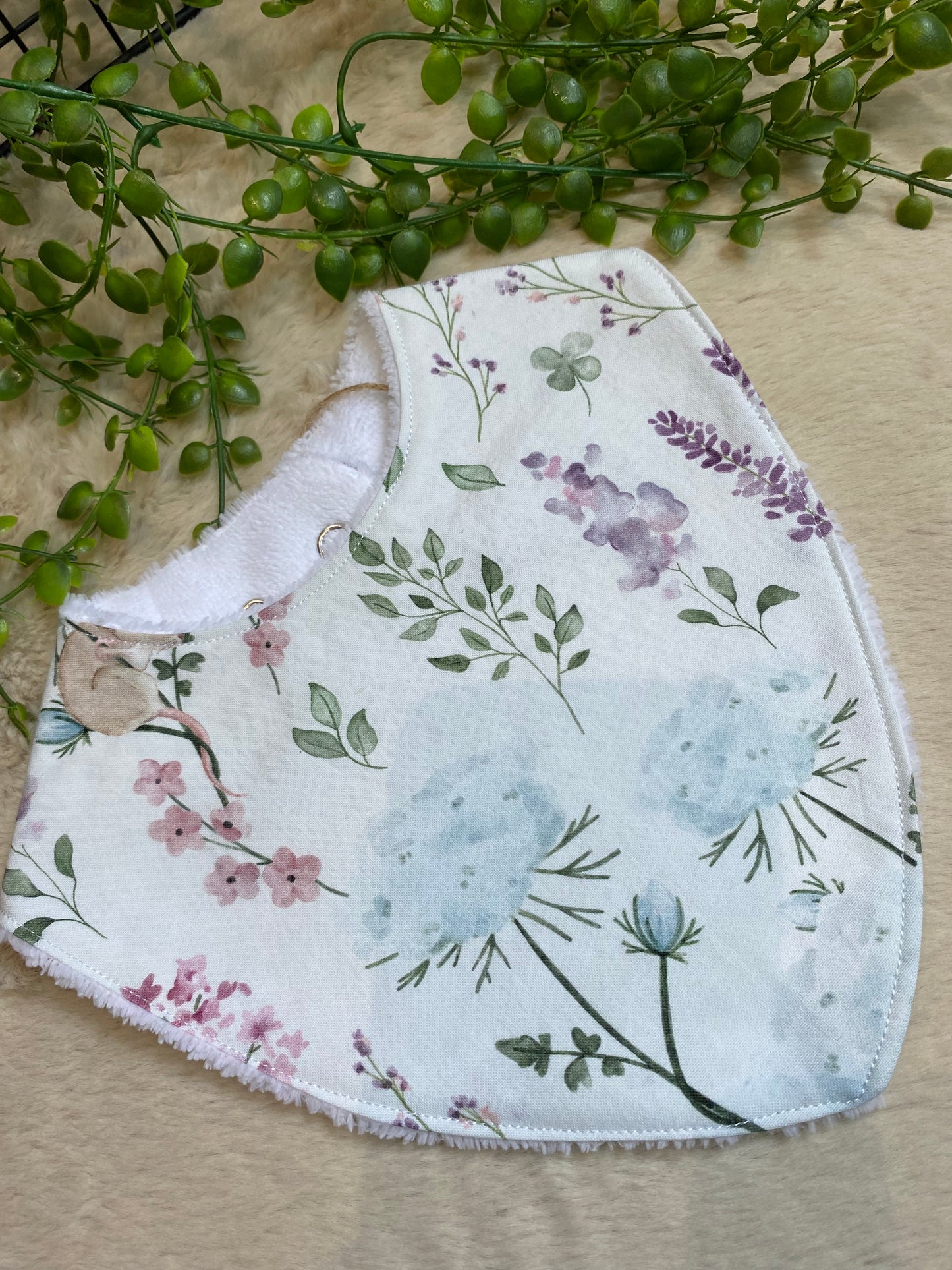 Bavoir printemps