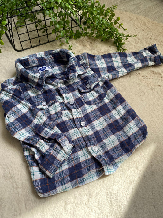 Chemise bleue 18 M