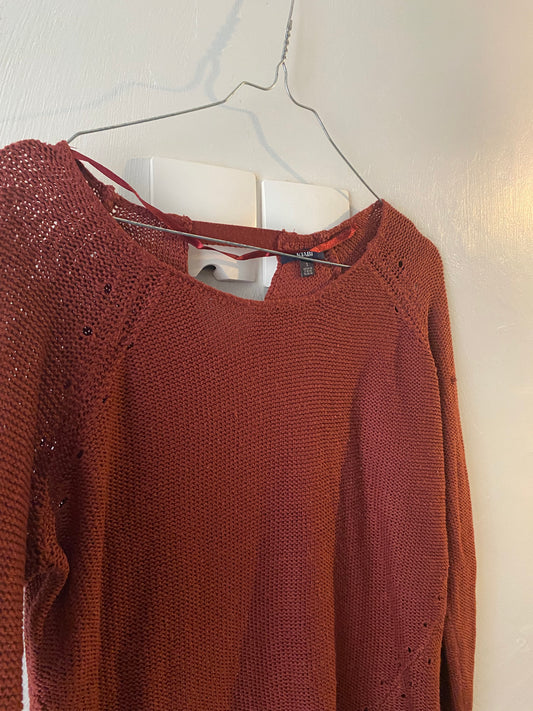 Pull bordeaux/rouge – Kiabi – Taille S