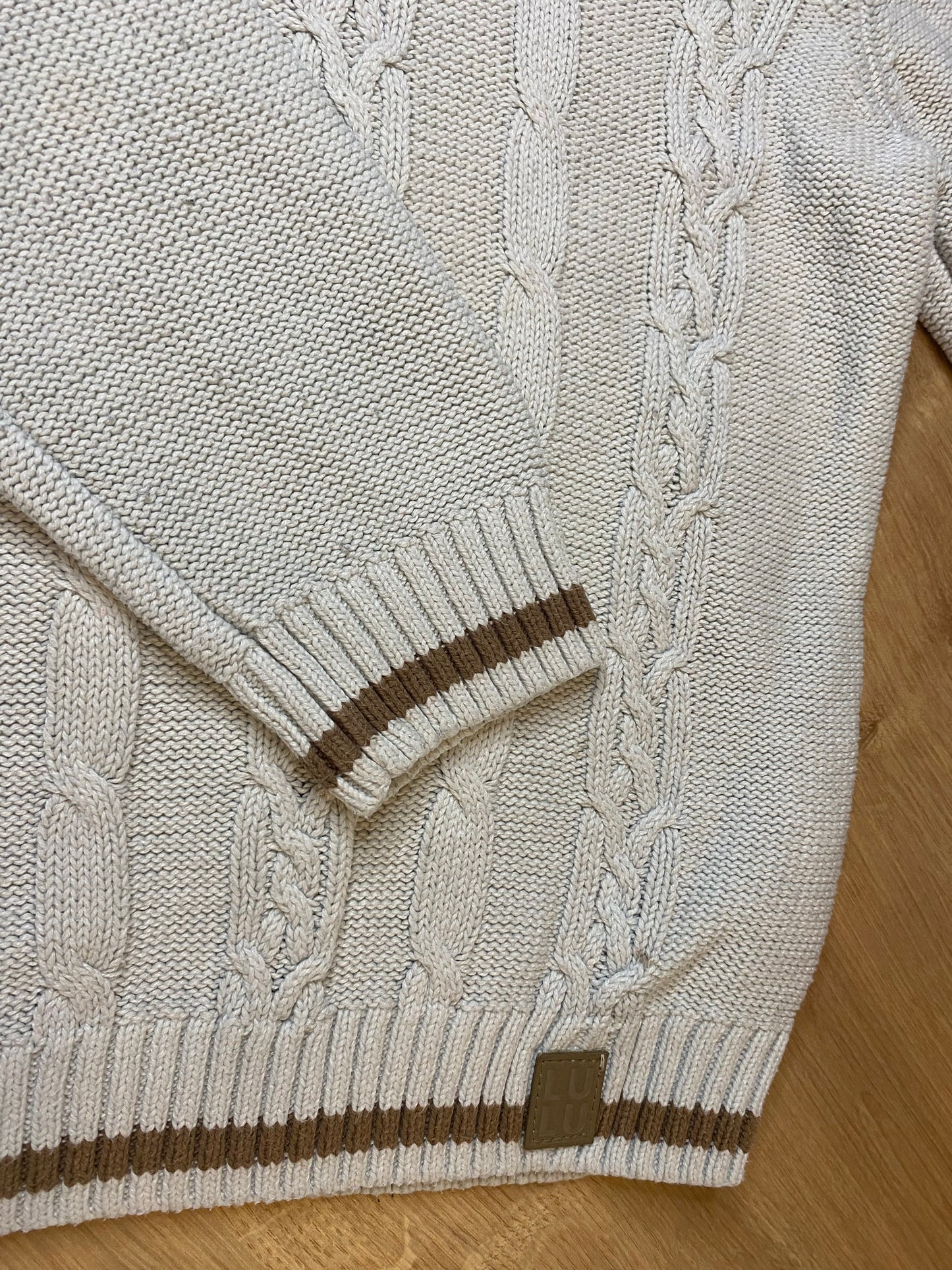 Pull beige 6ans