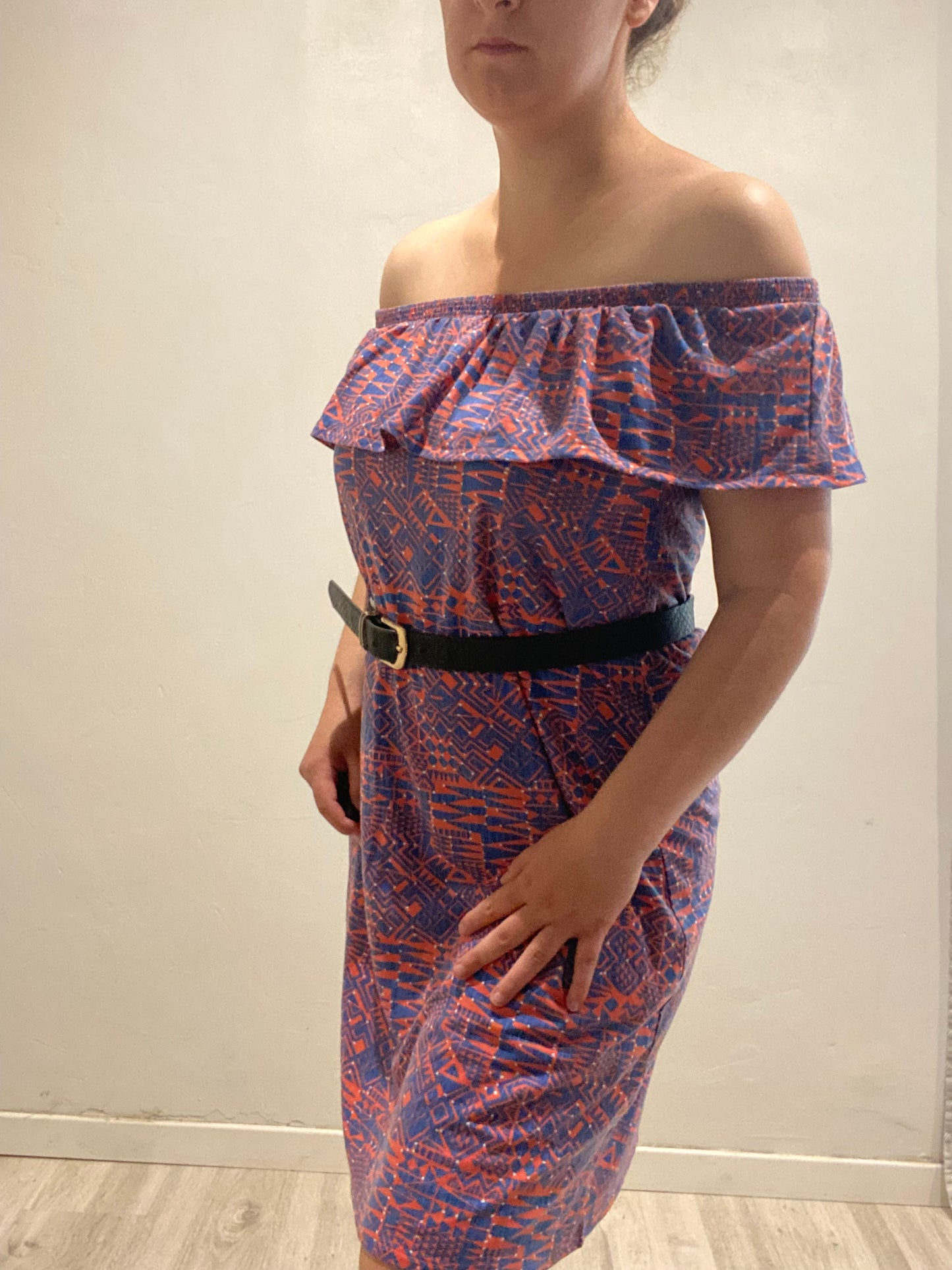 Robe à motifs L