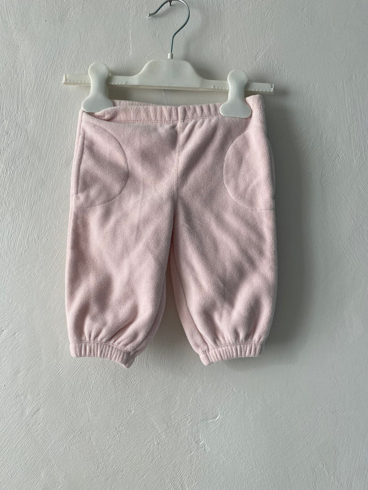 Pantalon polaire rose bonbon – 6 mois – TEX