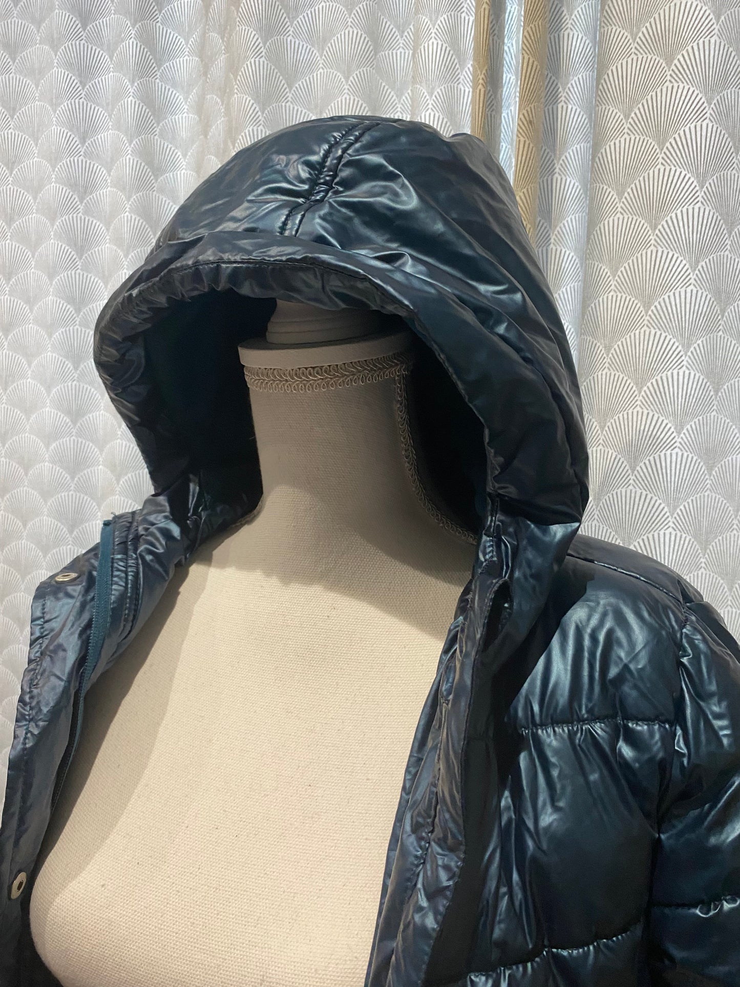 ❄️ Doudoune bleue – Gemo – 8 ans – capuche sans fourrure