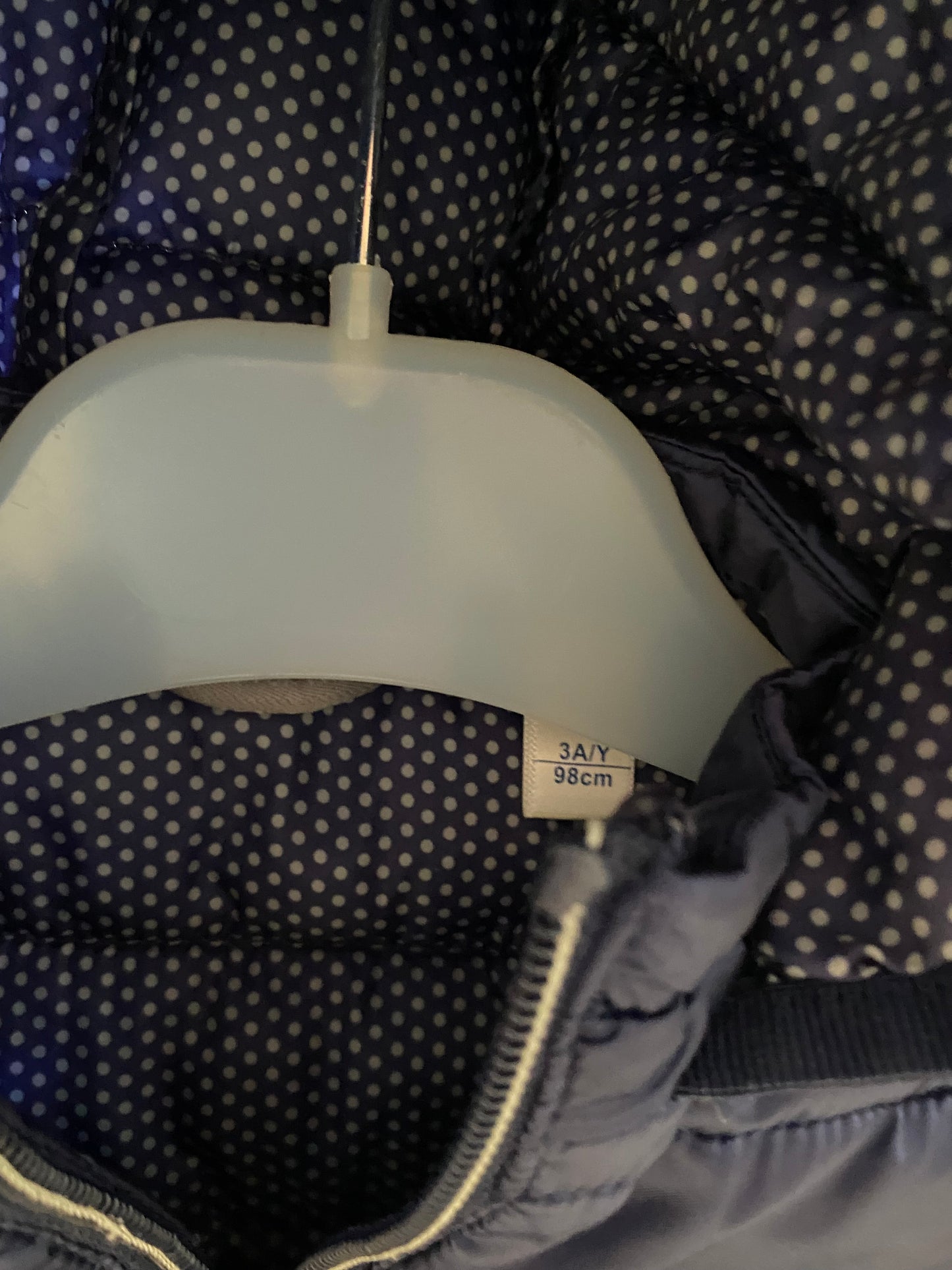 Doudoune marine mi-saison – Okaïdi – 3 ans