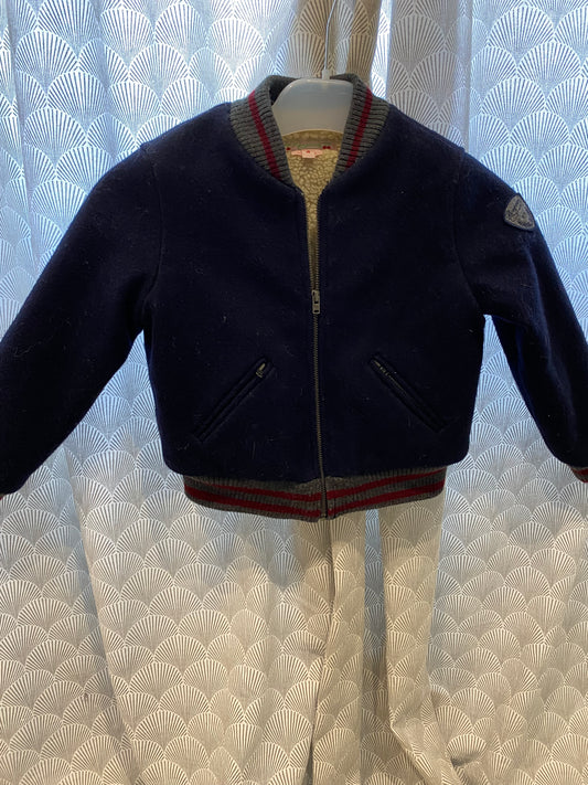 Veste aviateur intérieure mouton – Bonpoint – 4 ans