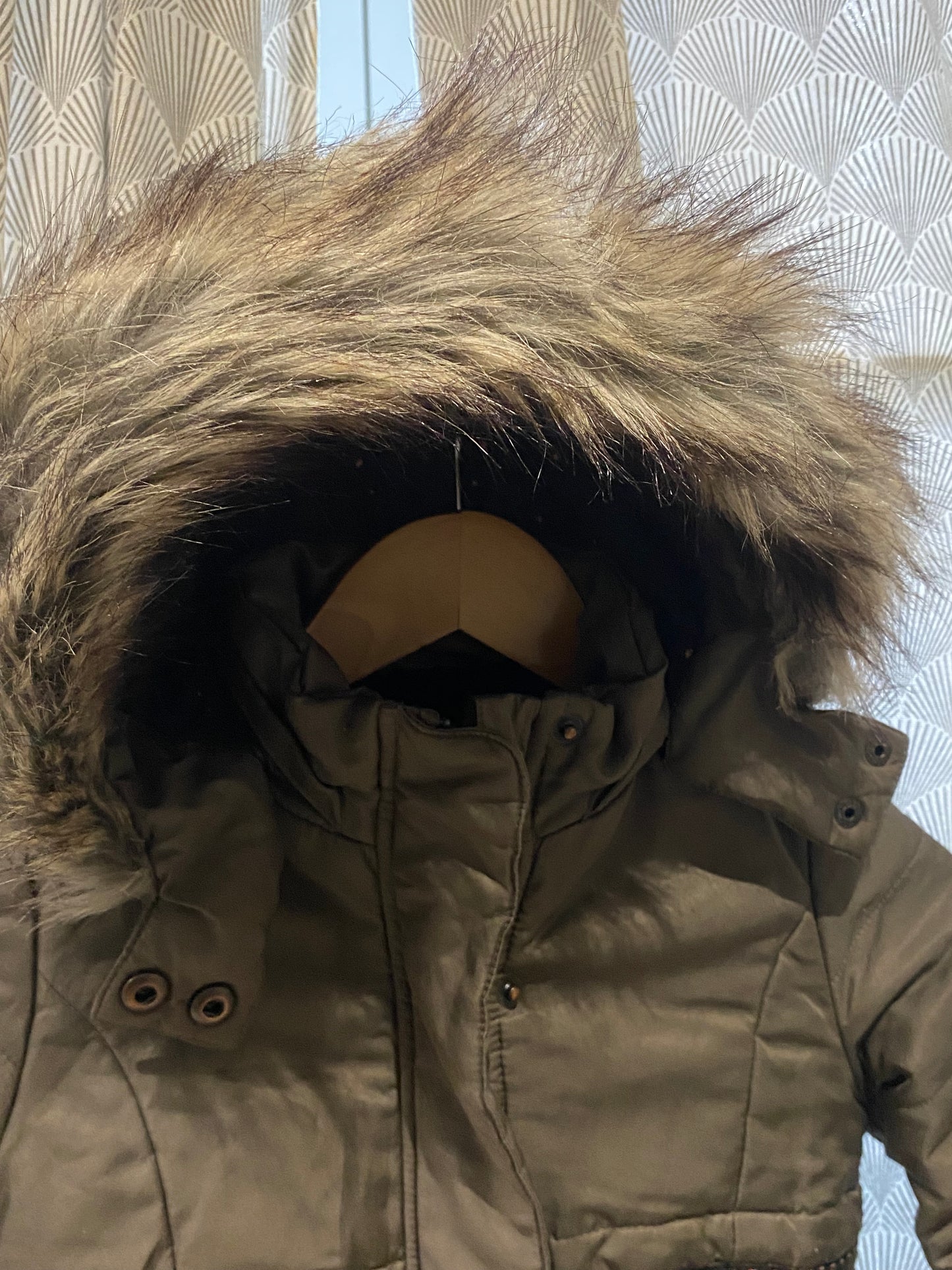 ❄️ Doudoune marron – Catimini – 4 ans