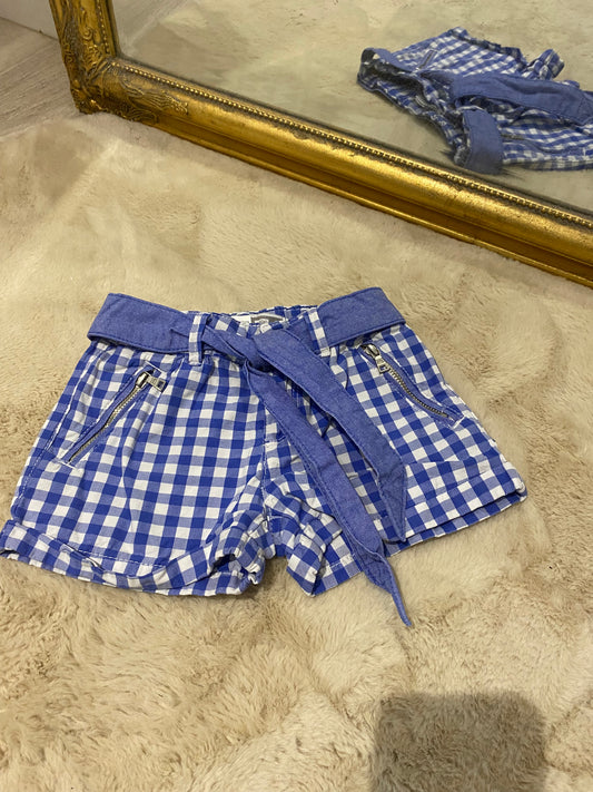 Short à carreaux 4 ans