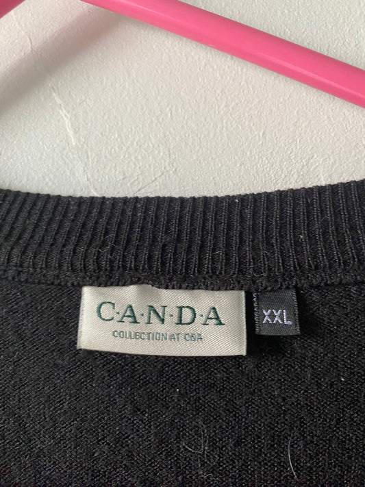 gilet sans manches noir – xxl – canda