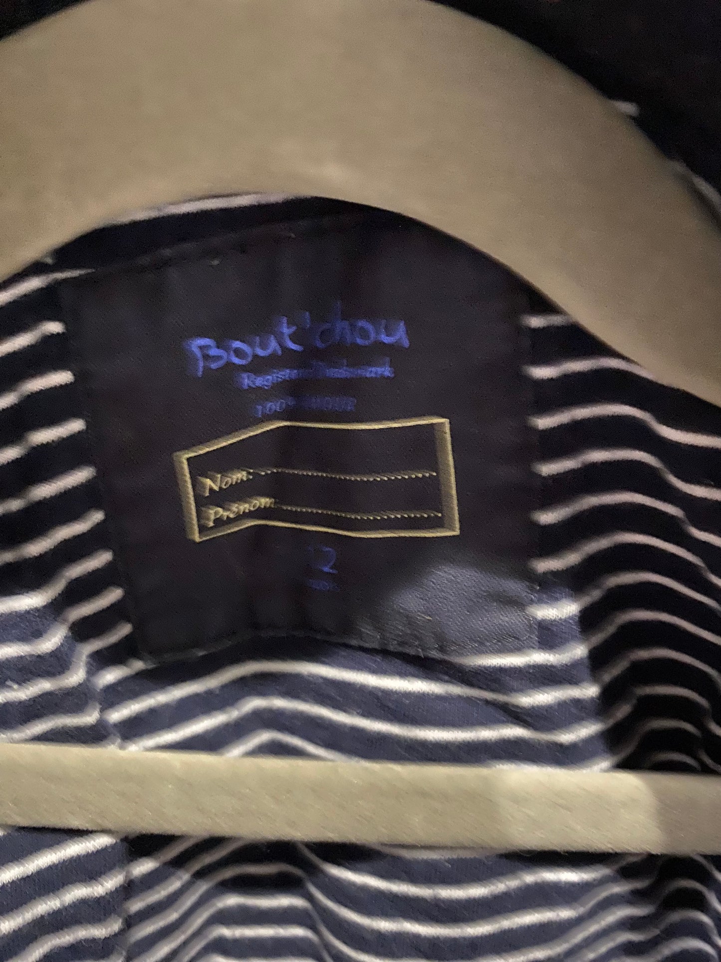 🖤 Veste légère gris anthracite – Bout’chou – 12 mois