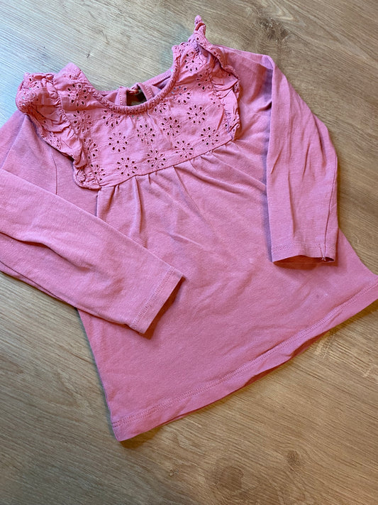 T shirt rose 18 mois