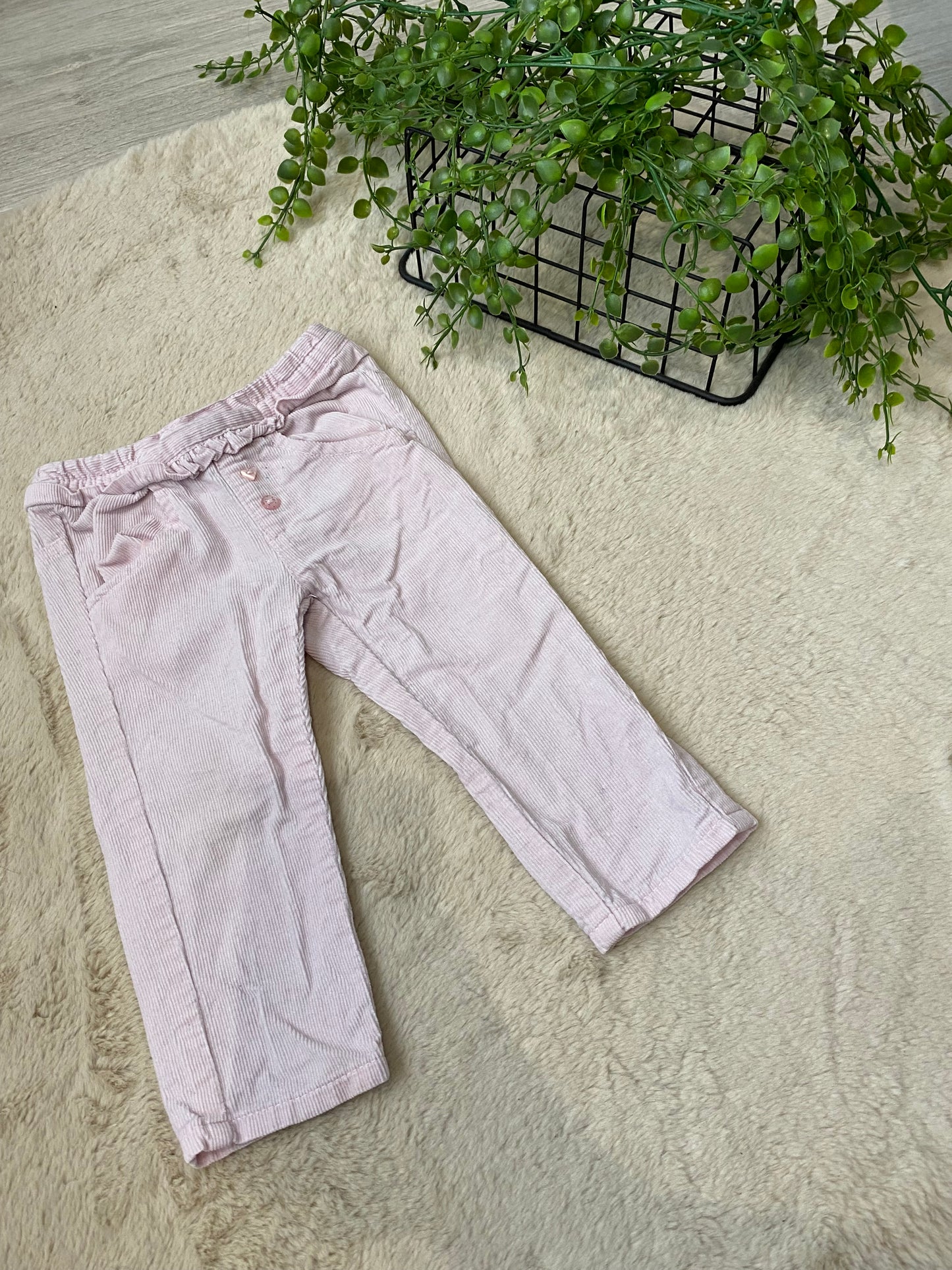 Pantalon rose poudre 12 M