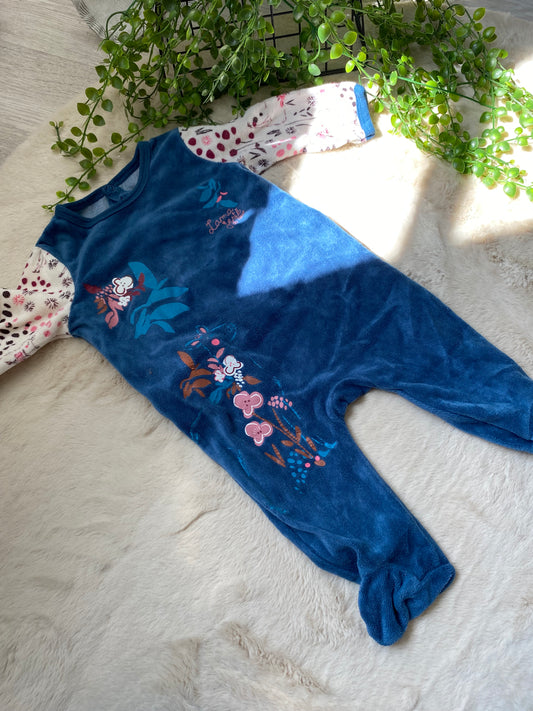 Pyjama velour 6 M