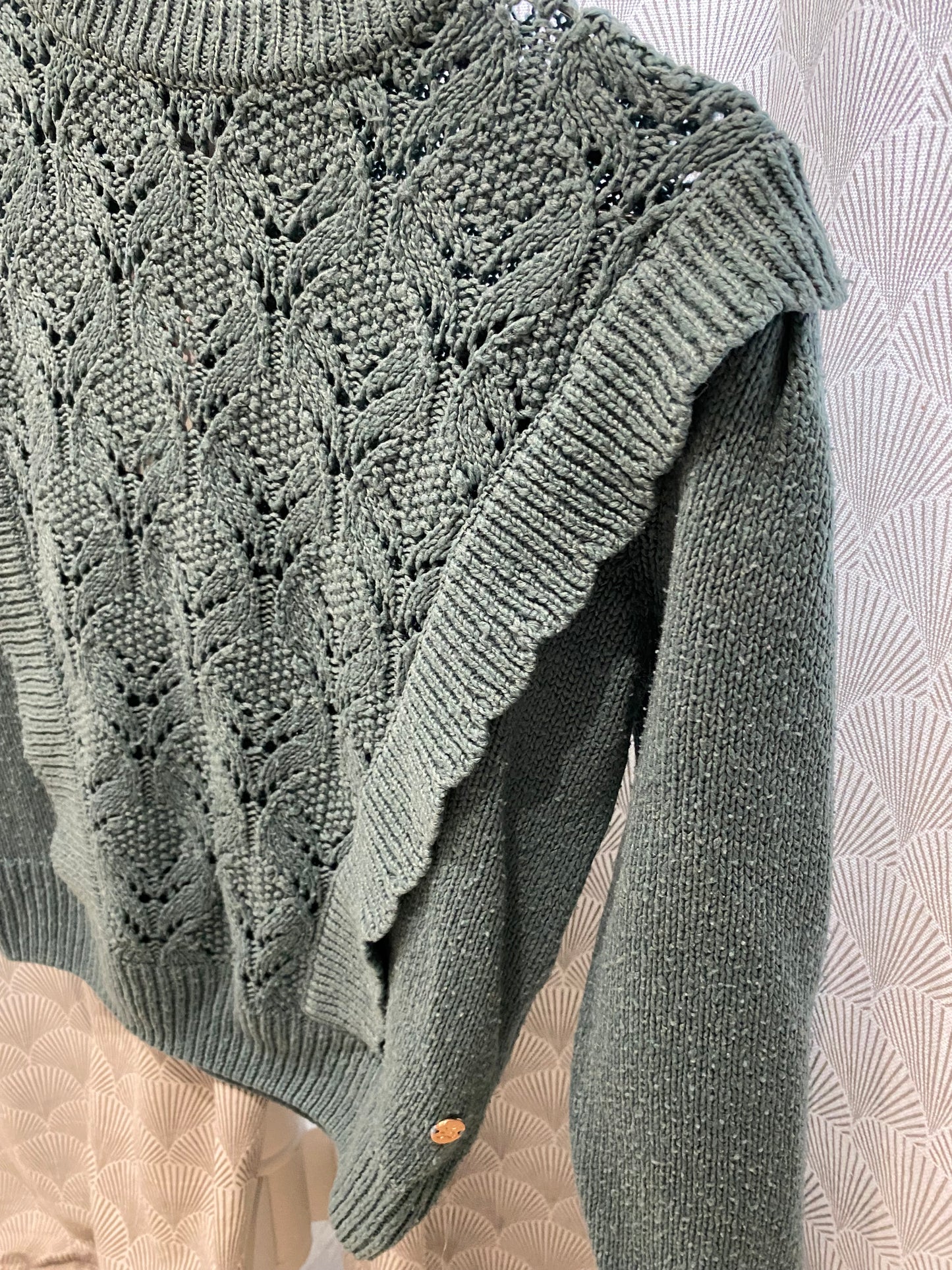 Pull sauge – 8 ans – Lulu Castagnette