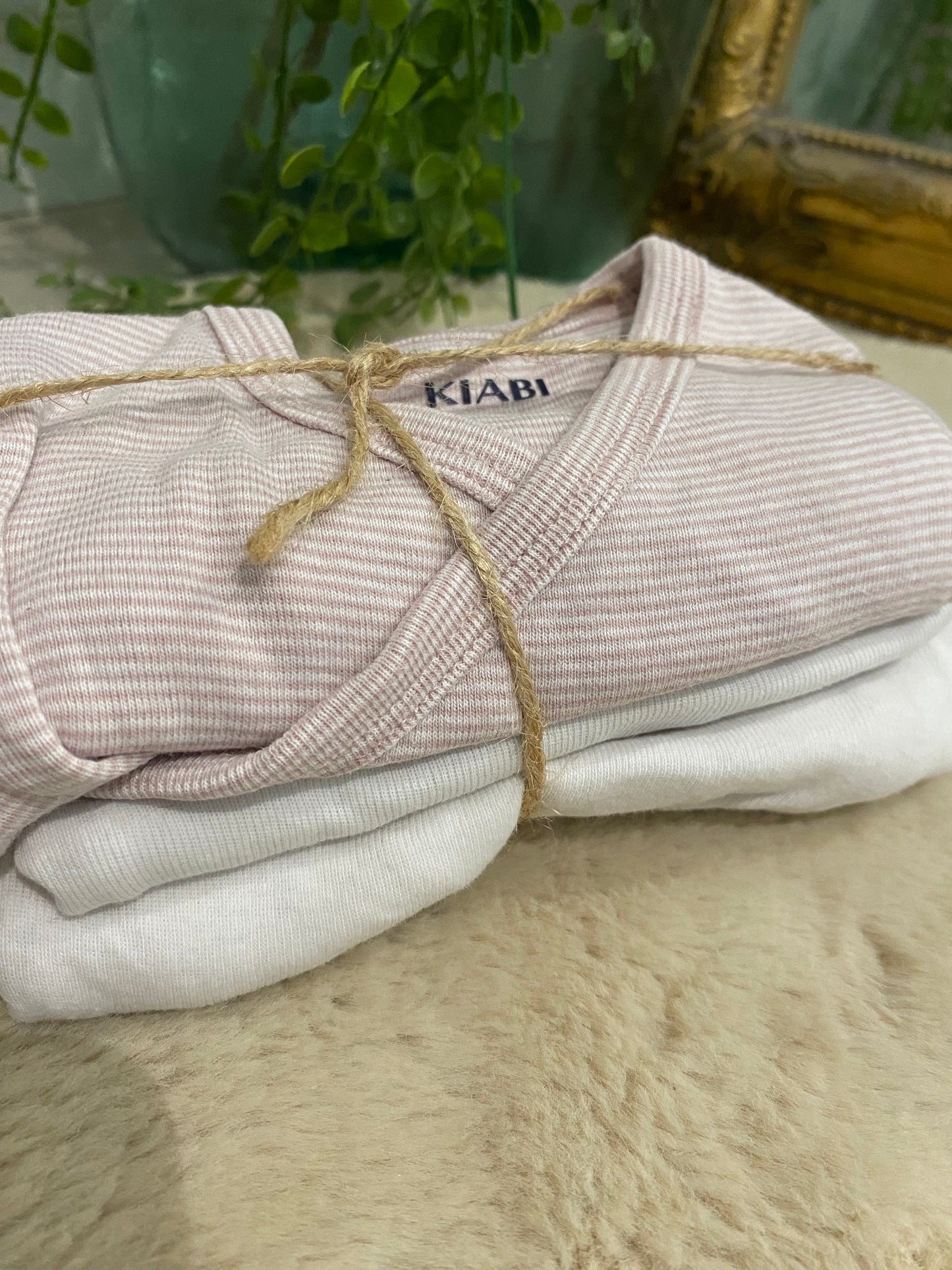 Lot de 3 bodies manches longues bébé – 3 mois – Kiabi