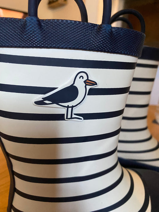 Bottes de pluie marinière – Taille 24 – Vertbaudet