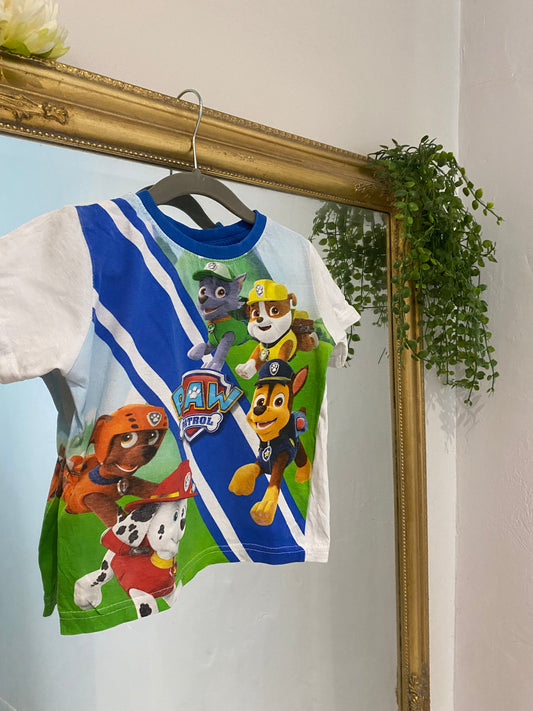 T shirt pat patrouille 4 ans
