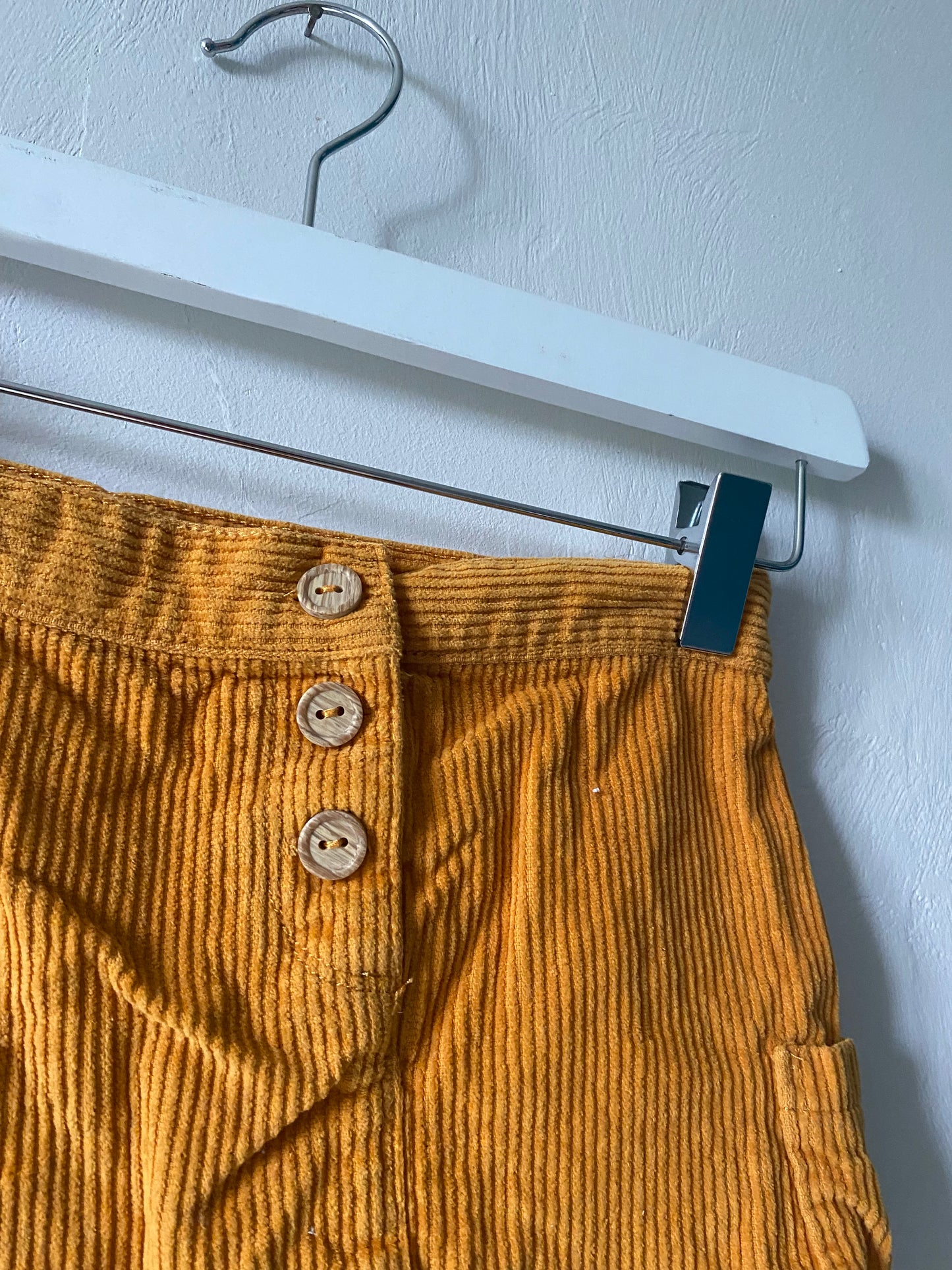 Jupe velours côtelé jaune moutarde DPAM – 5 ans