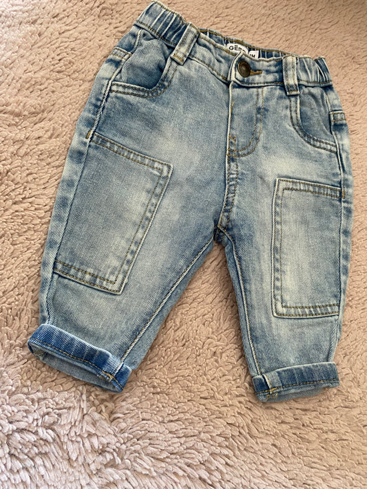 👖 Jean regular – Gémo – 3 mois – bébé garçon/fille