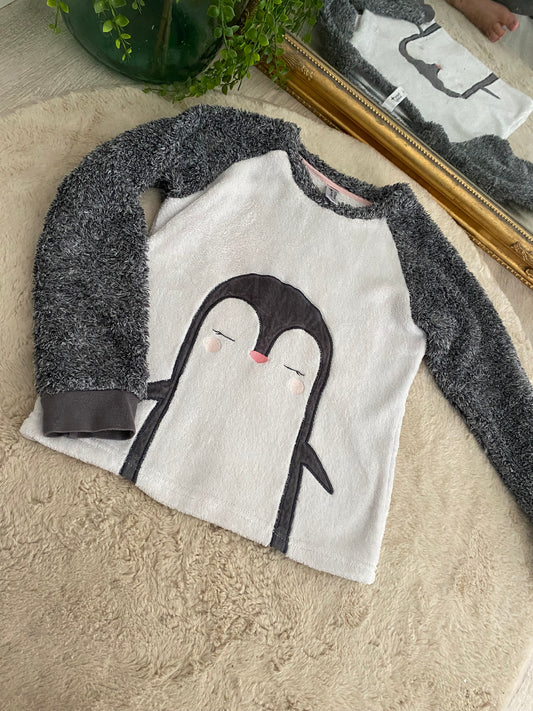 🐧 Pull pilou tout doux – C&A – 146 cm