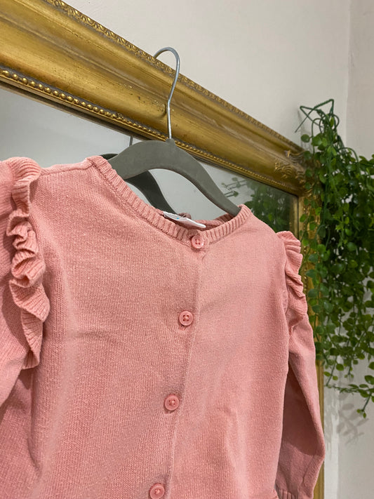Gilet rose 18mois