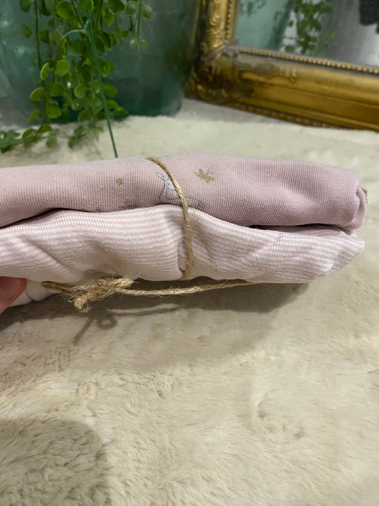 Lot de 2 bodies rose – 24 mois – PETIT BATEAU