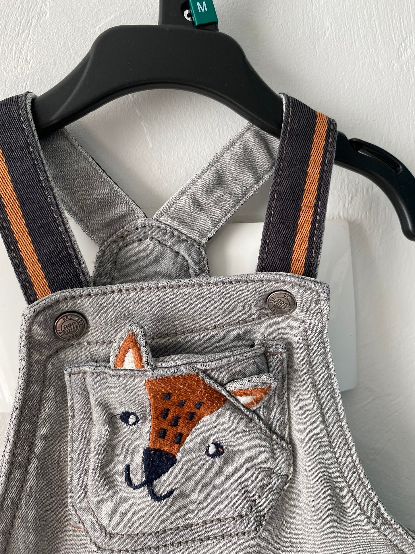 Salopette effet jean grise doublée polaire – 9 mois – Orchestra