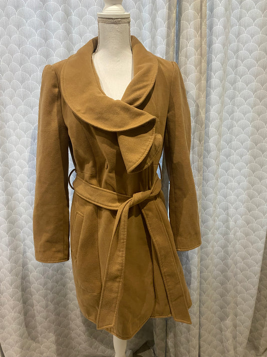 🤎 Trench beige col original – 3 Suisses – 42