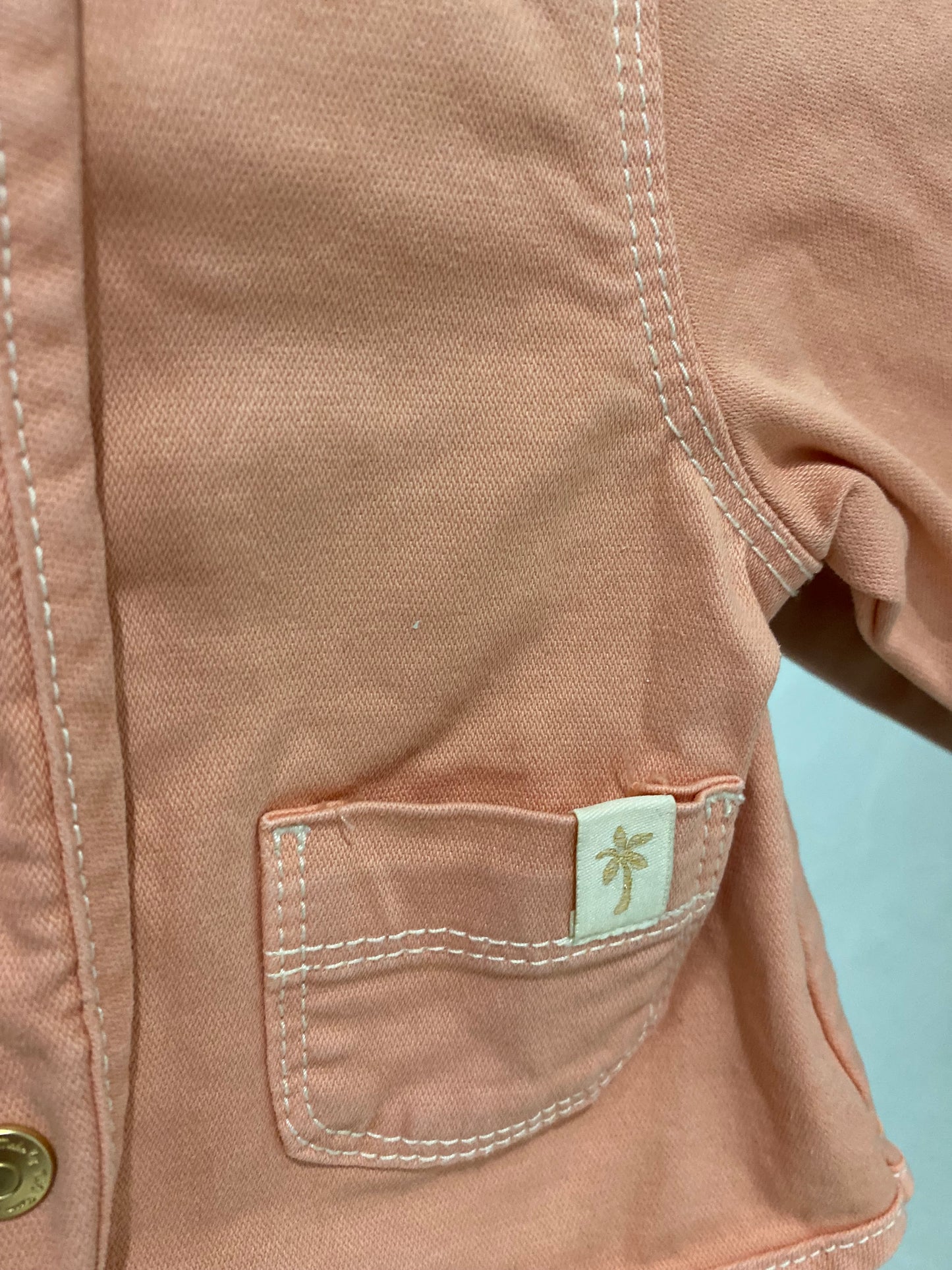 Veste vieux rose 6 mois