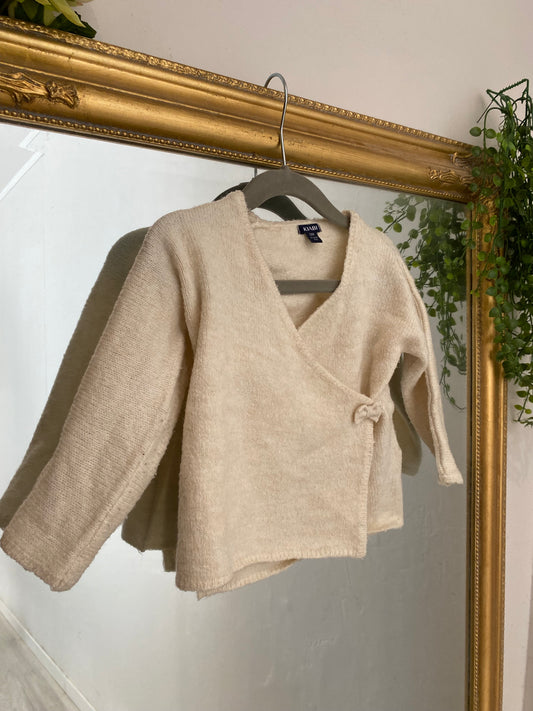 Pull cache cœur 12 mois