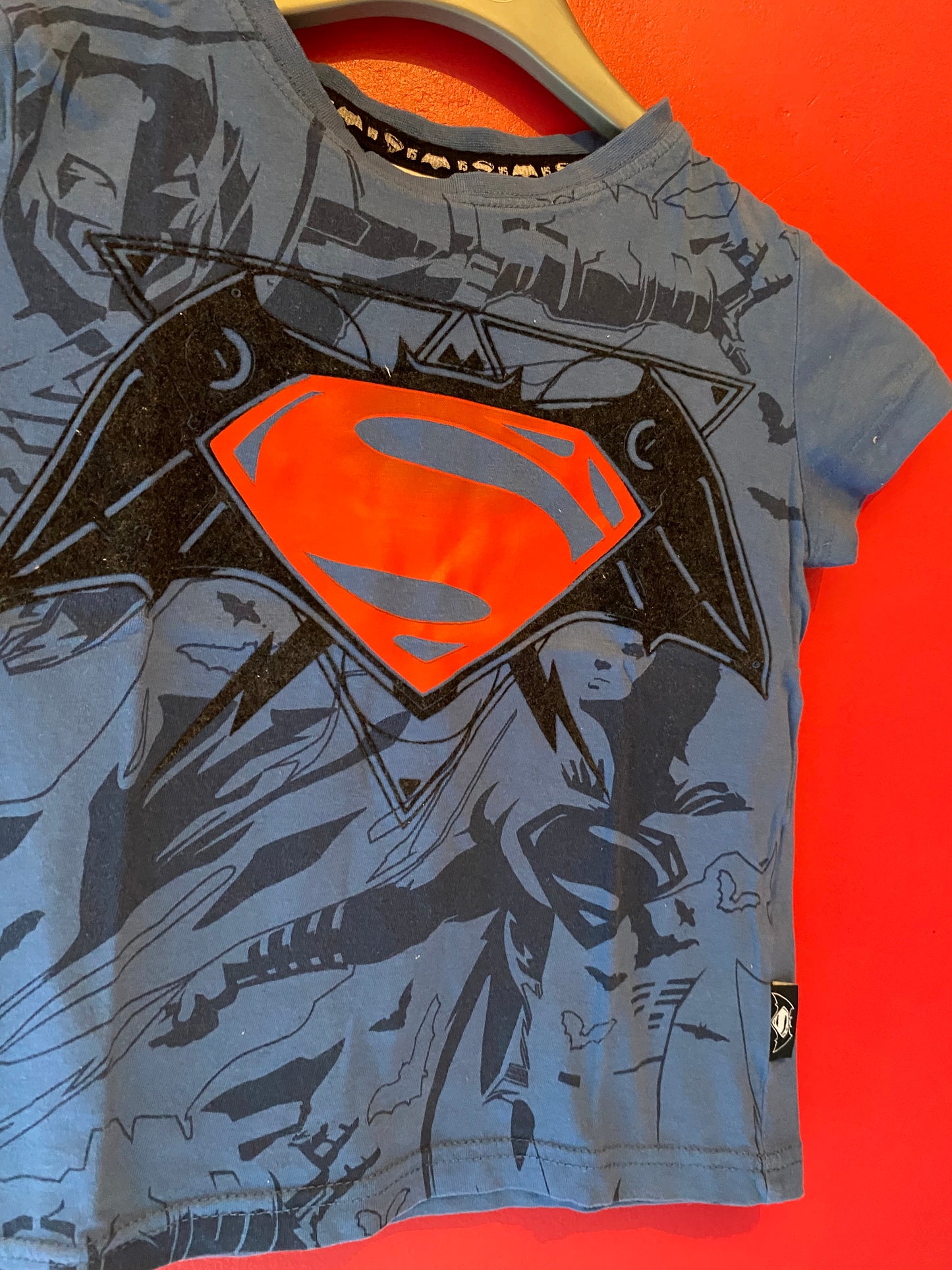 T-shirt bleu Spiderman – Taille 5ans – Manches courtes