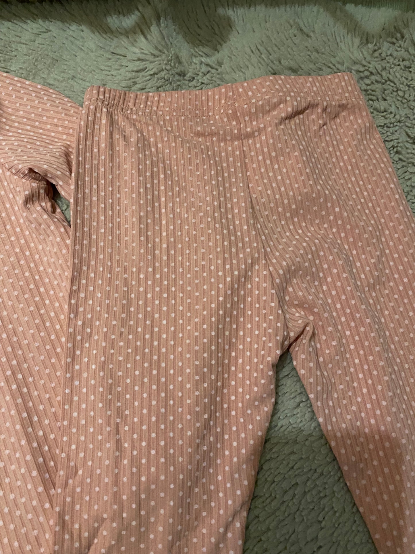 Ensemble bébé fille 12/18 mois – rose à pois – SHEIN – Neuf avec étiquette