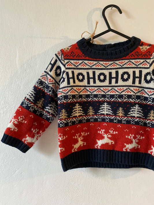 Pull de Noël bébé – 12 mois – GEMO