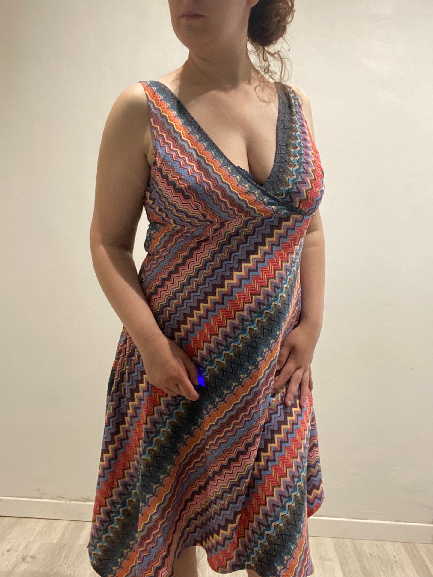 Robe multicolore L