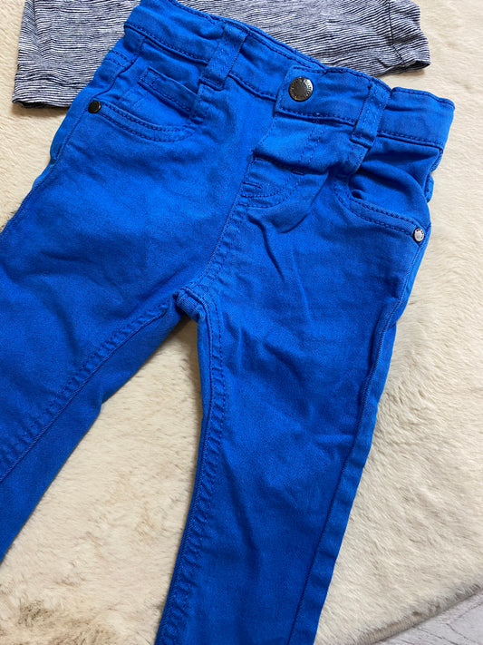 Jeans bleu 9 mois
