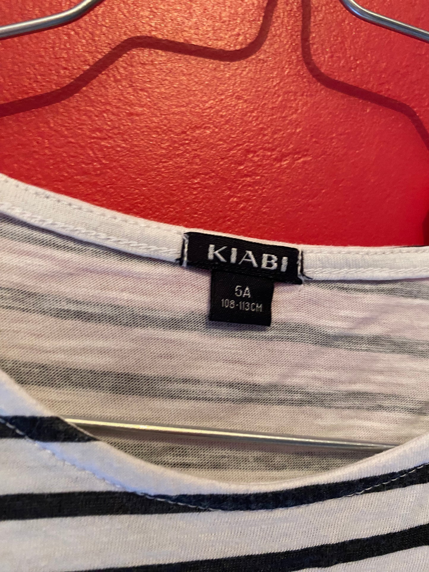 Combishort marinière sans manches – Kiabi – 5 ans