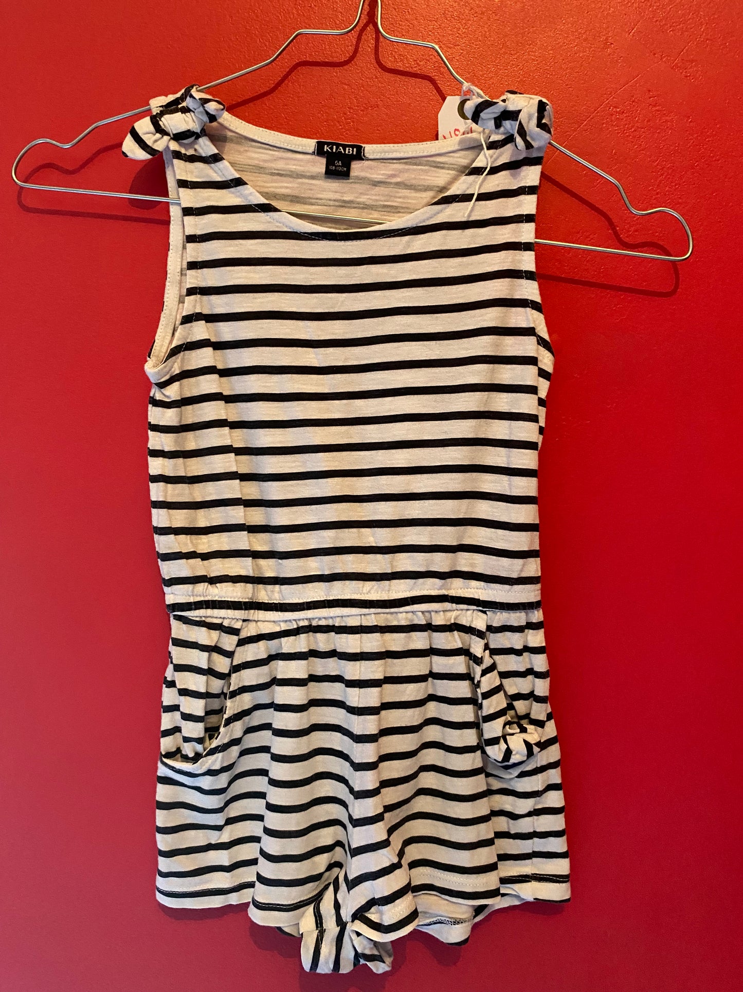 Combishort marinière sans manches – Kiabi – 5 ans