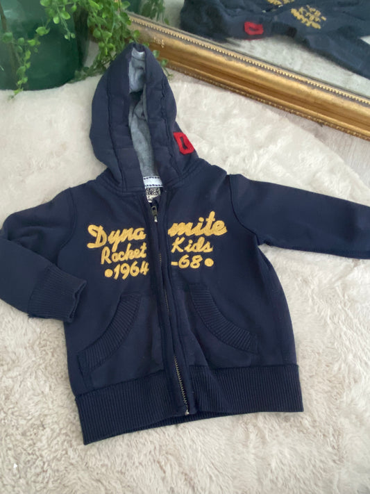 Gilet marine zippé – 2 ans – Tape à l’œil