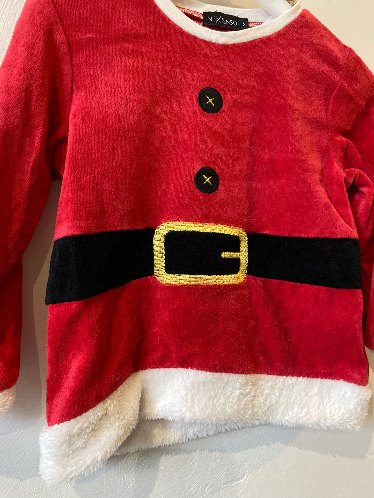 pull père noël – 5 ans – esprit noël 🎄