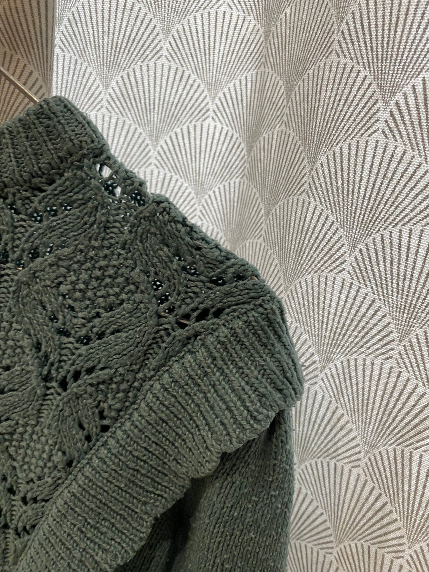 Pull sauge – 8 ans – Lulu Castagnette