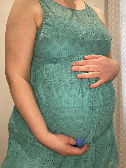 Robe turquoise 38