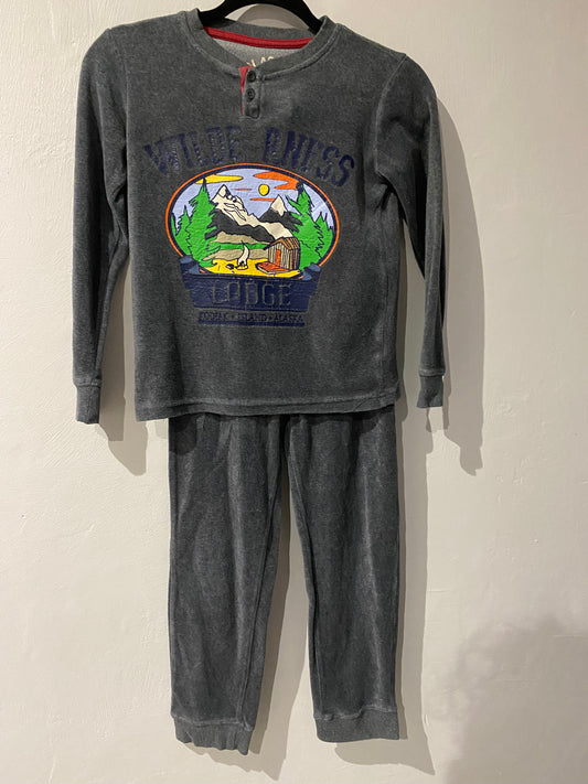 PYJAMA POLAIRE “ALASKA VIBES” – TAILLE 7/8 ANS (TEX) 🔥