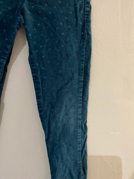 Pantalon tregging bleu canard enfant – 5 ans – Okaïdi