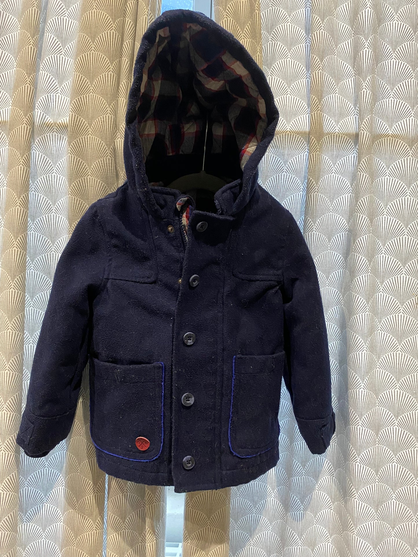 🧥 Duffle-coat marine style anglais – Sergent Major – 2 ans