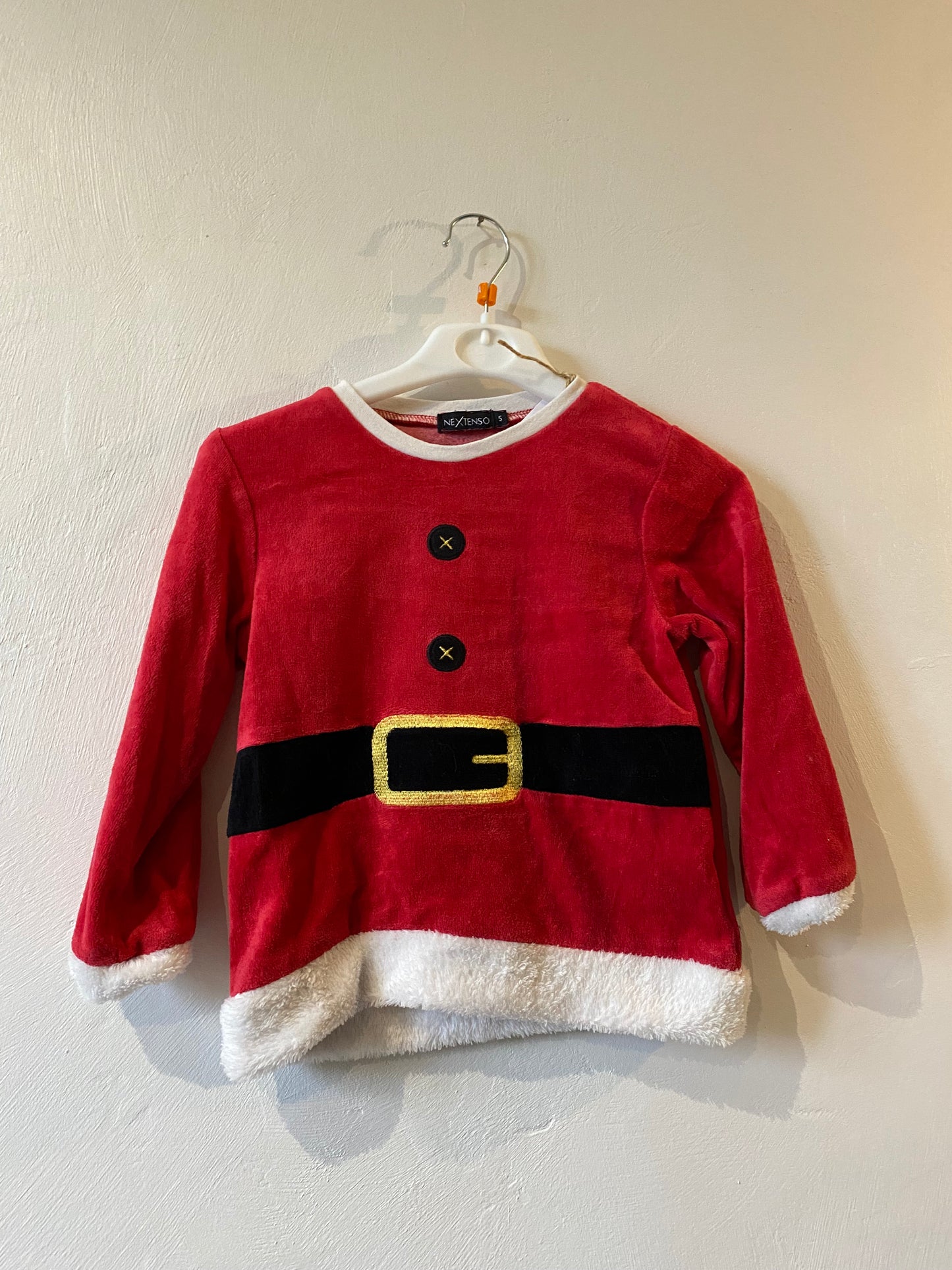 pull père noël – 5 ans – esprit noël 🎄