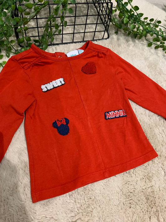 T shirt rouge 12 M